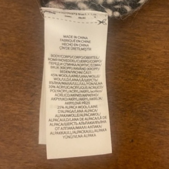 Polo Ralph Lauren Cozy Knit Fair Isle Alpaca Wool Multi Color XS - Picture 3 of 8